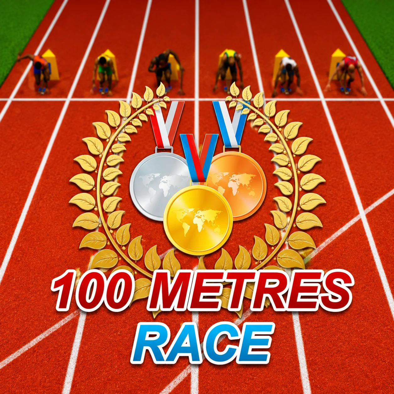 Play 100 Meters Race free online