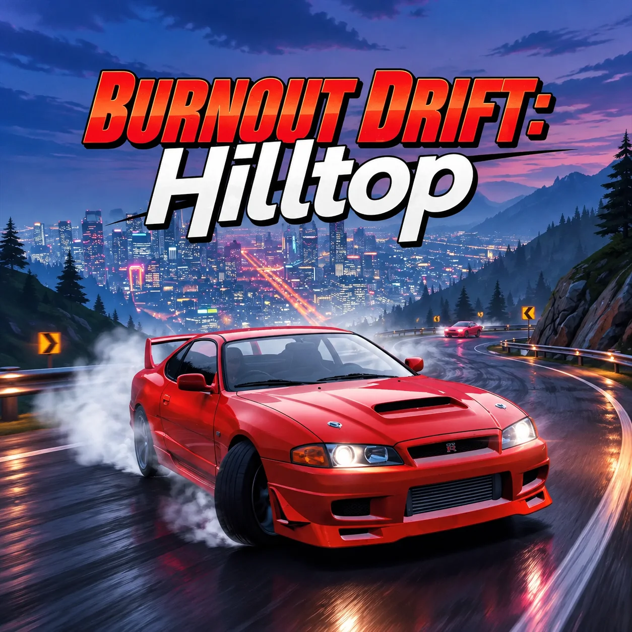 Play Burnout Drift Hilltop online