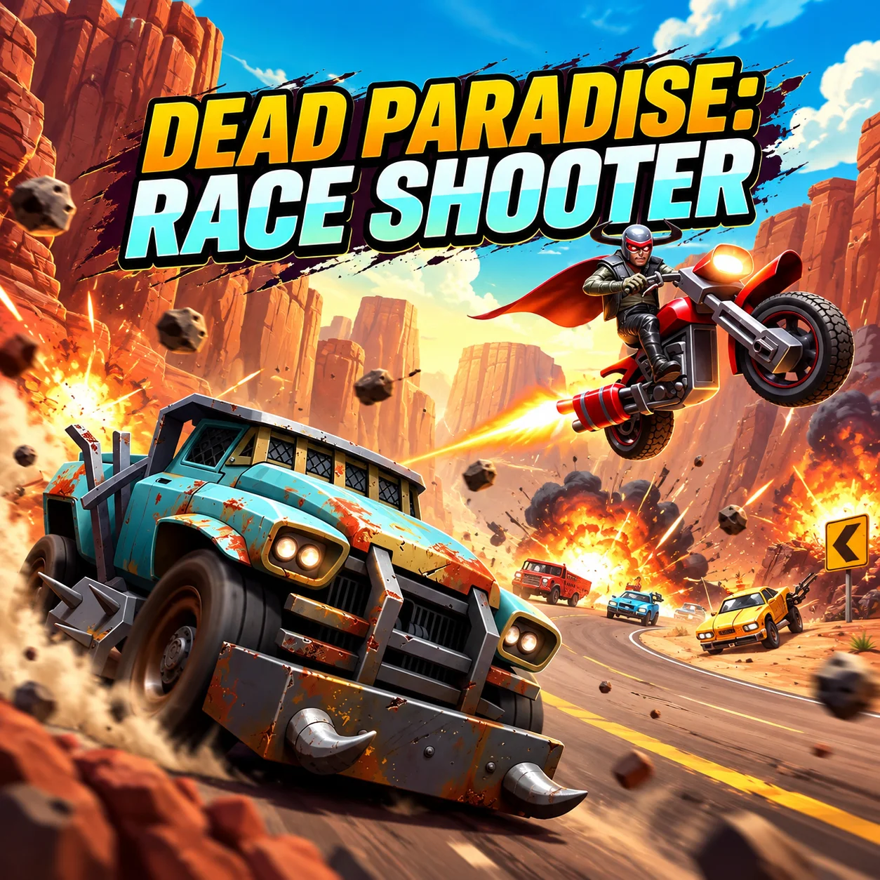 Play Dead Paradise Race Shooter free online