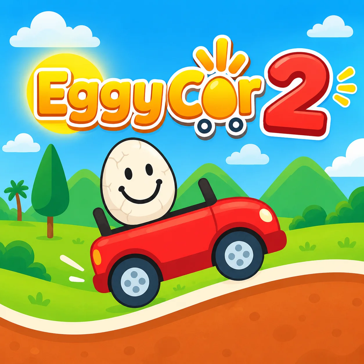 Play Eggy Car 2 free online