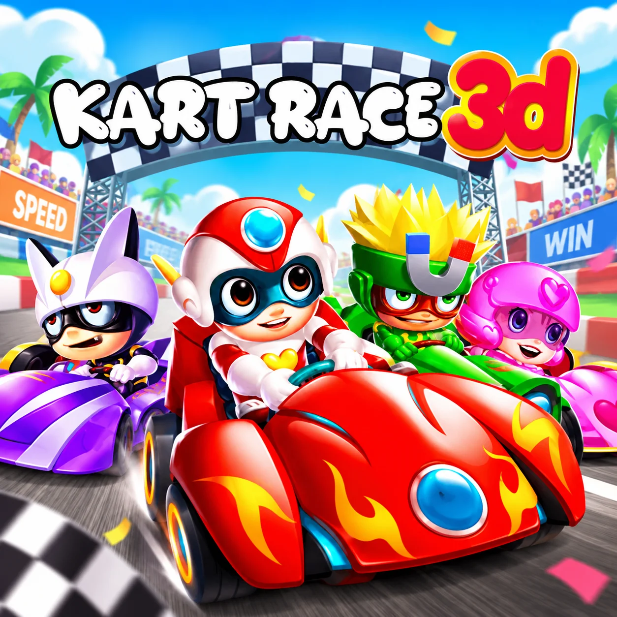 Play Kart Race 3D free online