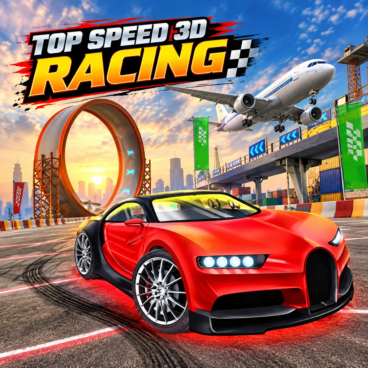 Play Top Speed Racing 3D online