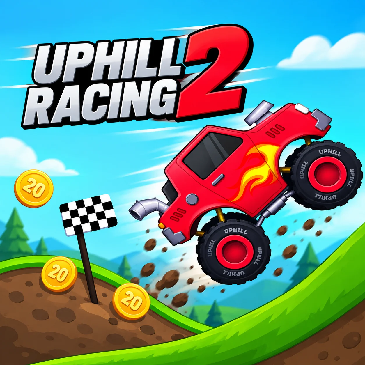 Play Up Hill Racing 2 free online